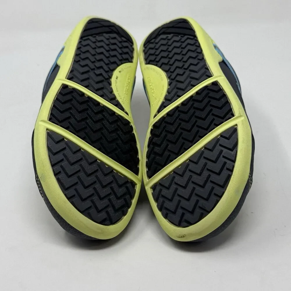 Xero Ipari Prio Barefoot Shoes Womens 8.5 Blue Citron Minimalist Sneakers